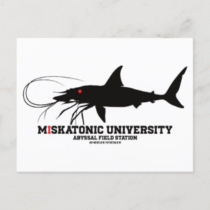 Cartão Postal De Festividades Universidade Miskatônica - Estação Abyssal de Camp