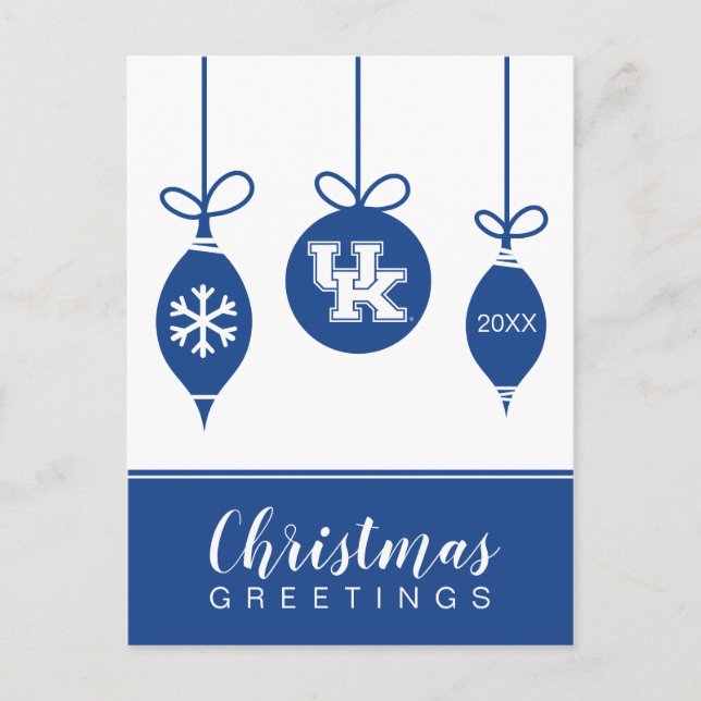 Cartão Postal De Festividades University of Kentucky | Holiday (Frente)