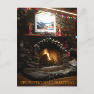 Cartão Postal De Festividades Upcountry Maui Christmas - Customized