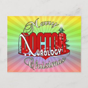 CARTÃO POSTAL DE FESTIVIDADES UROLOGISTA DE UROLOGIA MÉDICA DO NATAL