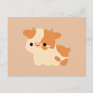 Cartão Postal De Festividades Vaca Ayrshire