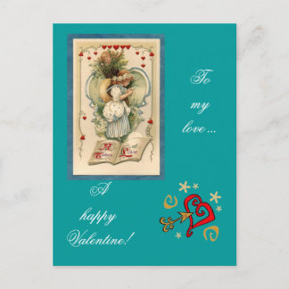 Cartão Postal De Festividades Valentine postcard
