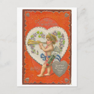 Cartão Postal De Festividades Valentine Vintage Postcard, 1910