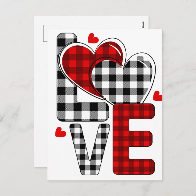 Cartão Postal De Festividades Valentines Day 2026: Celebrate Love in Style  (Frente/Verso)