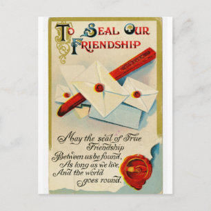 Cartão Postal De Festividades Valentine's Day Postcard