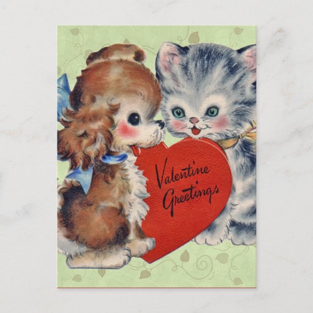 Cartão Postal De Festividades Valentine's for Kids (Frente)