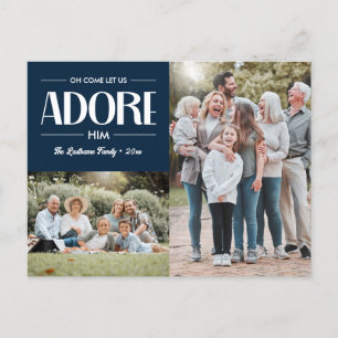 Cartão Postal De Festividades Vamos Adorá-Lo, MARINHO Christian 2 Foto