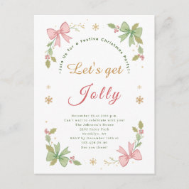 Cartão Postal De Festividades Vamos nos Alegrar Arco de Natal Caprichoso Férias