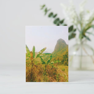 Cartão Postal De Festividades Vang Vieng Trail - Laos