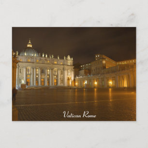 Cartão Postal De Festividades Vaticano Roma