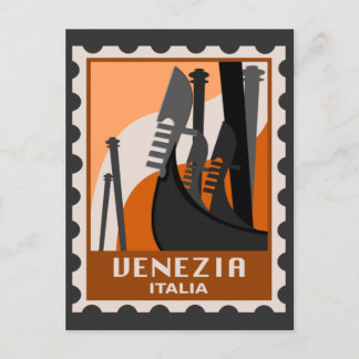 Cartão Postal De Festividades Veneza Itália, Veneza Itália, Vintage Italiano