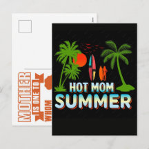 Verão da mãe quente sublimação vetor