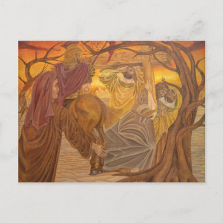 Cartão Postal De Festividades Via crucis