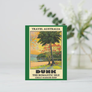 Cartão Postal De Festividades Viagem Austrália, Dunk,