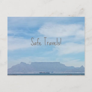 Cartão Postal De Festividades Viagens Seguros da Cidade do Cabo
