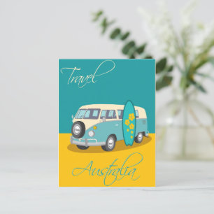 Cartão Postal De Festividades Viagens vintage da Austrália