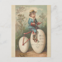 Cartão Postal De Festividades Vintage, bonitinho, ovelha, páscoa