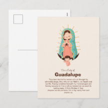 Virgem de Guadalupe Segura por um anjo