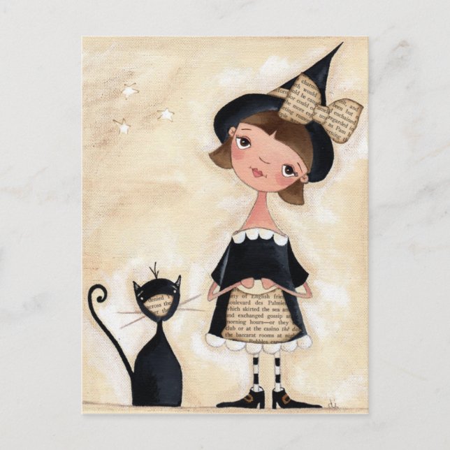 Cartão Postal De Festividades Visitors - Holiday Postcard (Frente)