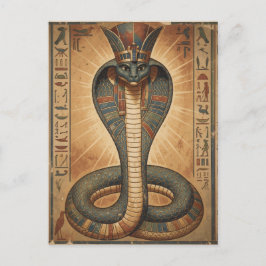 Cartão Postal De Festividades Wadjet – Ägyptische Schlangengöttin´7