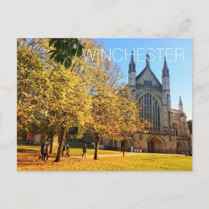 Cartão Postal De Festividades Winchester