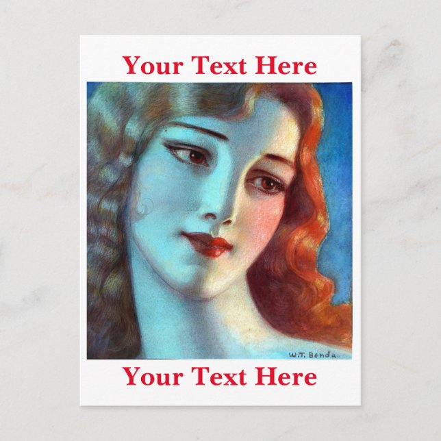 Cartão Postal De Festividades Wladyslaw Theodore Benda (Frente)