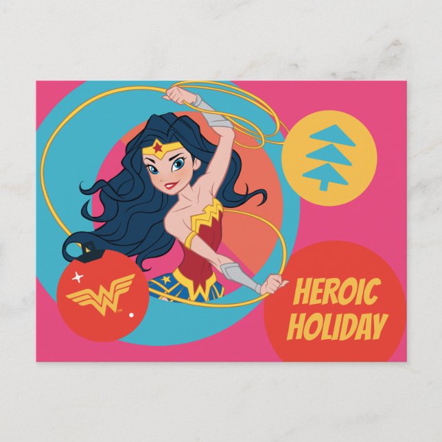 Cartão Postal De Festividades Wonder Wonder Holiday Bauble (Frente)