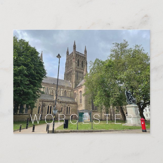 Cartão Postal De Festividades Worcester (Frente)