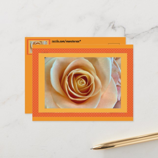 Cartão postal de flor (Frente/Verso In Situ)
