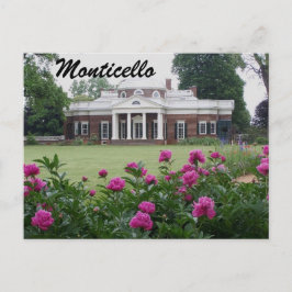 Cartão postal de foto de viagem histórico Monticel