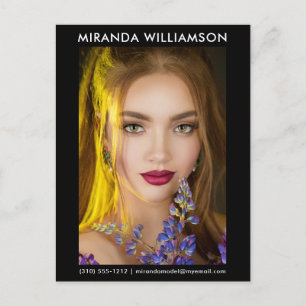 Cartão postal de fotocópia fotográfico composto do