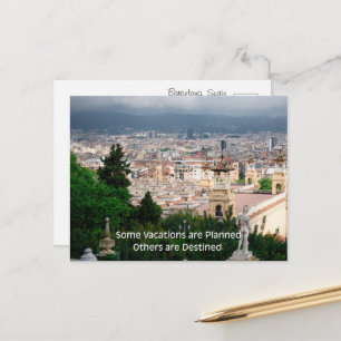 Cartão Postal de Fotografia de Viagem Wanderlust