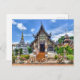 Cartão postal de fotos do Templo Chiang Mai Thaila (Frente/Verso)