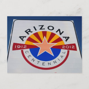 Cartão postal de fronteira de Arizona-Utah