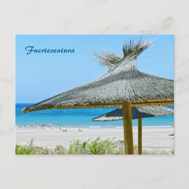 Cartão Postal de Fuerteventura (Frente)