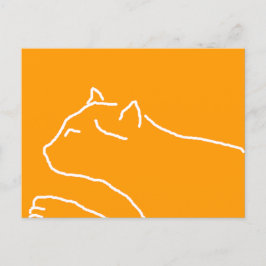 Cartão postal de gato