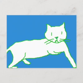 Cartão postal de gato