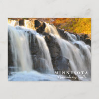 Cartão postal de Gooseberry Falls Minnesota