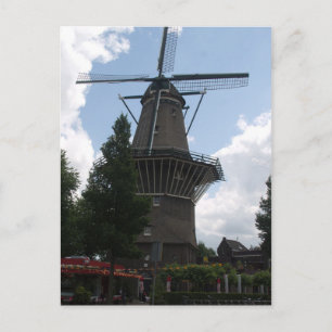 Cartão Postal De Gooyer Windmill Amsterdam