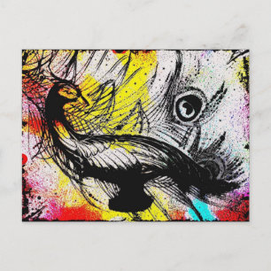 Cartão postal de Grafite Pavock