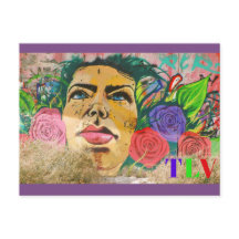 Cartão postal de Grafite TLV