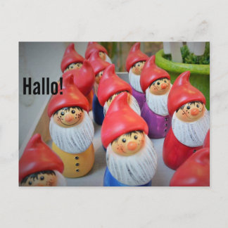 Cartão postal de Hallo