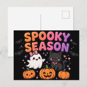 Cartão postal de Halloween