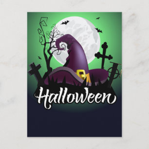 Cartão postal de Halloween