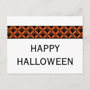 Cartão postal de Halloween do Rico Glam