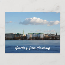 Cartão postal de Hamburgo