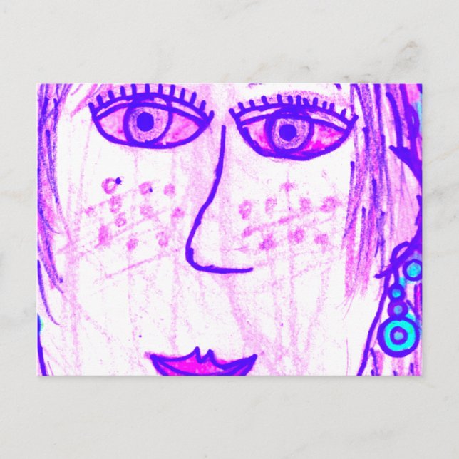 cartão postal de hannah (Frente)