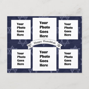 Cartão postal de Hanukkah feliz HAMbWG