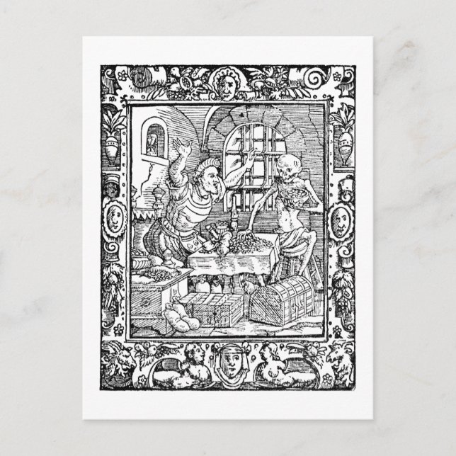 Cartão postal de história de alquimia (Frente)