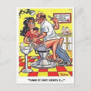 Cartão Postal de História em Quadrinhos Antiga - H